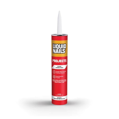 Liquid Nails Liquid Nails Interior Projects Acrylic Latex Construction Adhesive 10 oz 407678